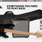 Paquete De Bajo Fender Affinity Precision Bass negro