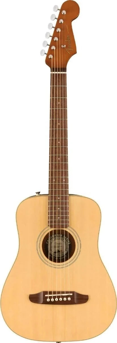 Guitarra Fender Redondo Infantil 3/4 Con Funda color Natural