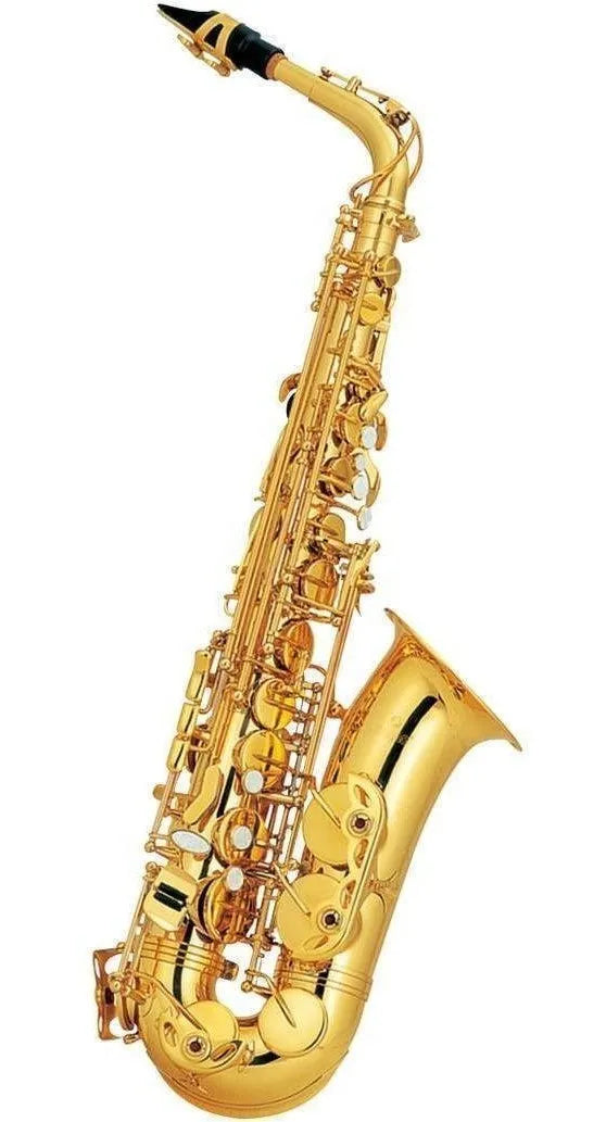 Saxofón Alto Symphonic As-01 Eb Laqueado Color Dorado