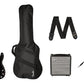 Paquete De Bajo Fender Affinity Precision Bass negro