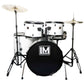 Bateria Acusticas Lm Drums Dk-125 Con Platillos Y Asiento color Blanco