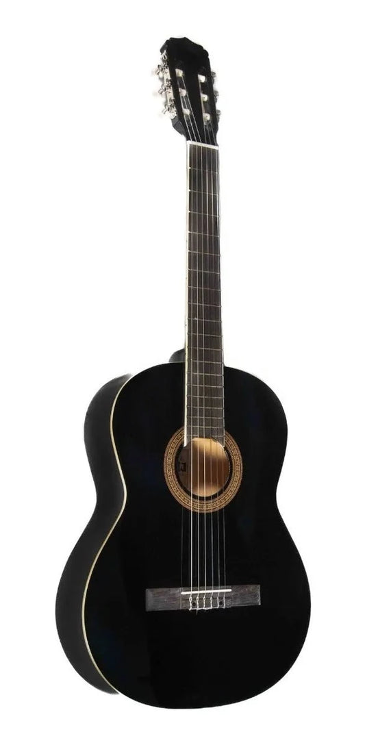 Guitarra Acústica Aria FST-200 Serie Fiesta color Negro