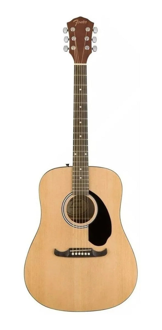 Guitarra Acústica Fender Fa-125 Para Diestros brillo Natural