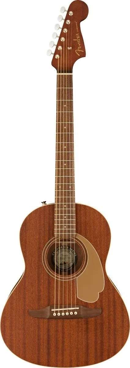 Guitarra Fender Sonoran Infantil 3/4 Con Funda Clasica color caoba