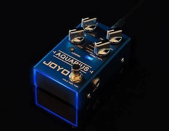 Pedal De Efecto Joyo Revolution Aquarius R-07 Azul
