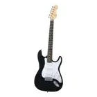 Guitarra Electrica Symphonic CT-A BLK color negra con Funda