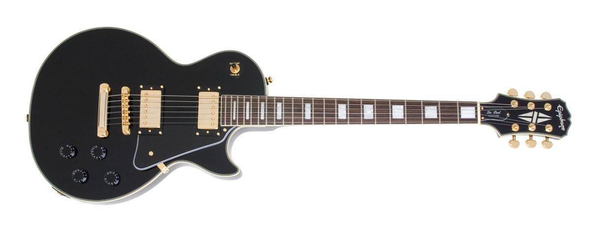 Guitarra Electrica Epiphone Les Paul CUSTOM Negra