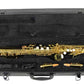 Saxofon Soprano Recto Symphonic Sst-400l Bb Laqueado con estuche