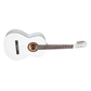 Guitarra Acústica Aria FST-200 Serie Fiesta color Blanco