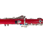 Clarinete Symphonic Cl-01 Silver Key color rojo Con Estuche